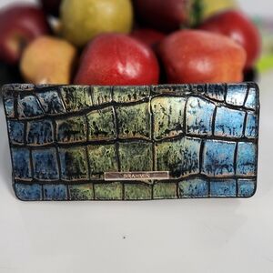 Brahmin Crocodile Embossed Wallet